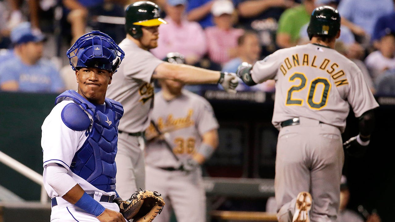 Royals fade away as A's lumber lights up the scoreboard at The K